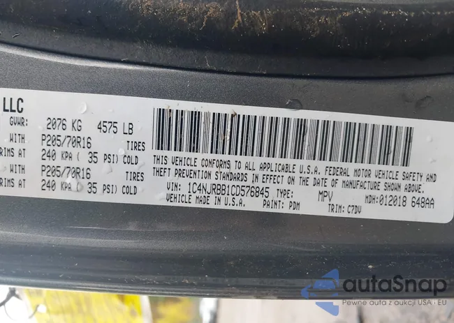 1C4NJRBB1CD576845: 43499506