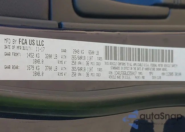 1C4RJFBG8JC259417: 43499963