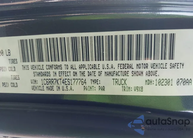 1C6RR7KT4ES177764: 43499055