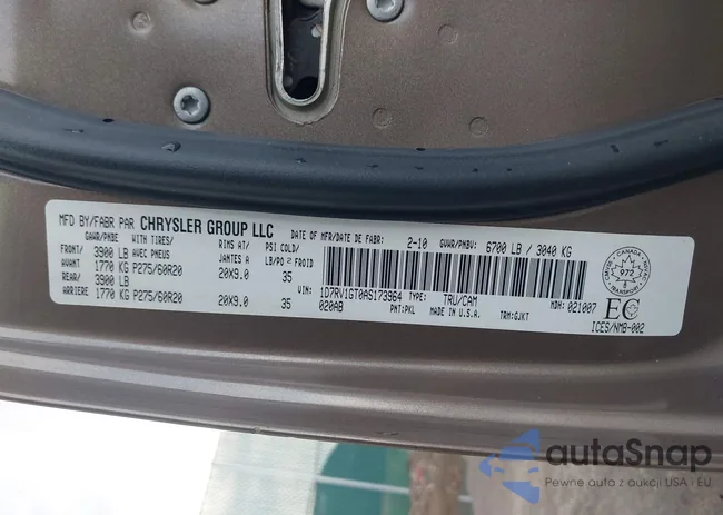 1D7RV1GT0AS173964: 43499155