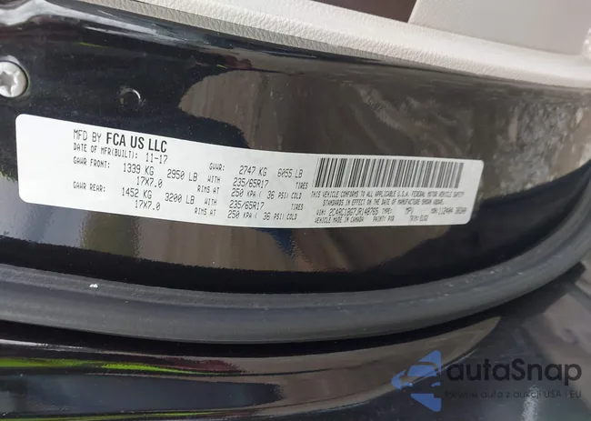 2C4RC1BG7JR148765: 43499171