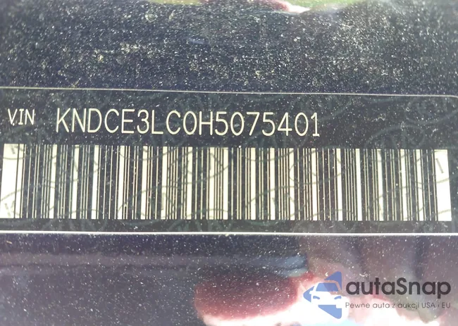 KNDCE3LC0H5075401: 43500634