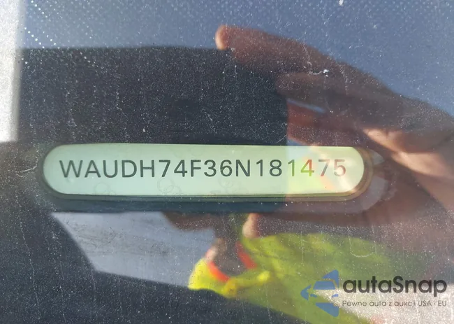 WAUDH74F36N181475: 43501462