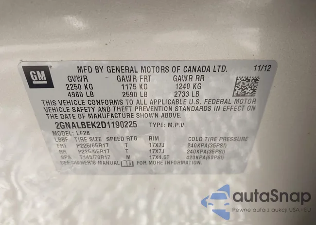 2GNALBEK2D1190225: 43501656