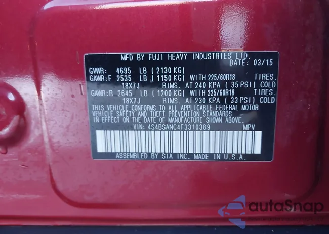 4S4BSANC4F3310389: 43501863