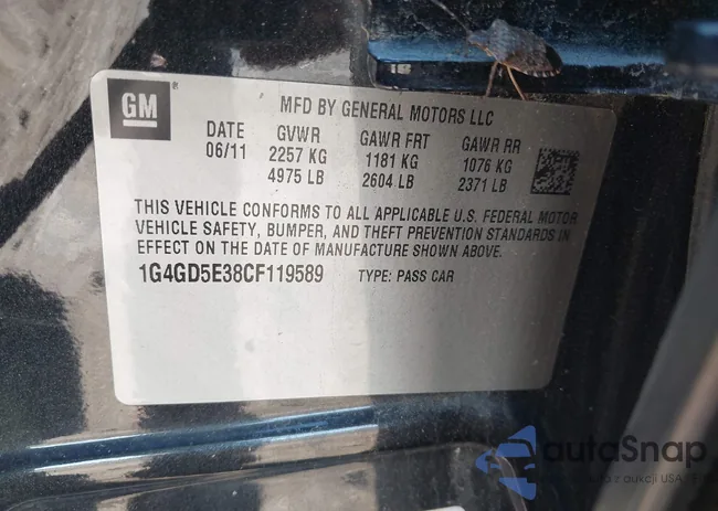 1G4GD5E38CF119589: 43501971