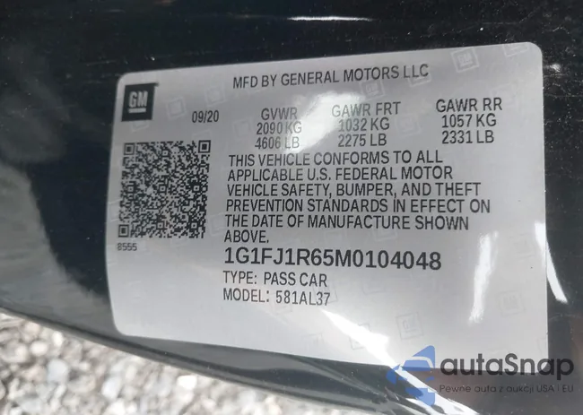 1G1FJ1R65M0104048: 43502026