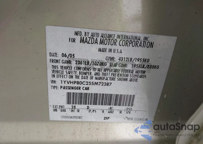 1YVHP80C255M72387: 43501414