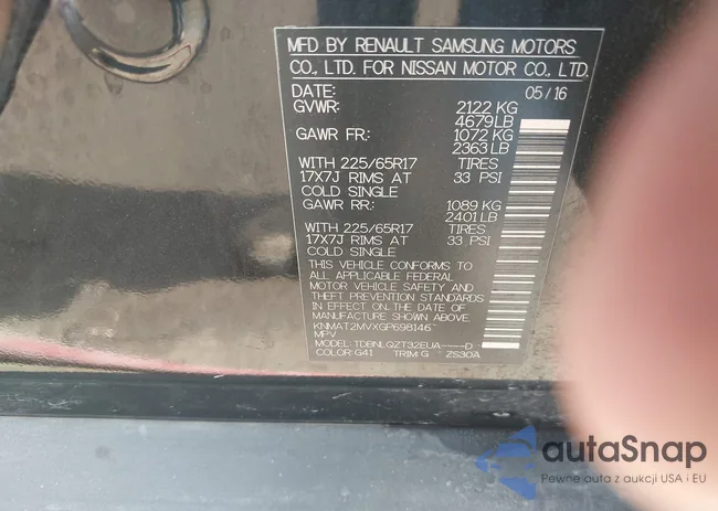 KNMAT2MVXGP698146: 43502541