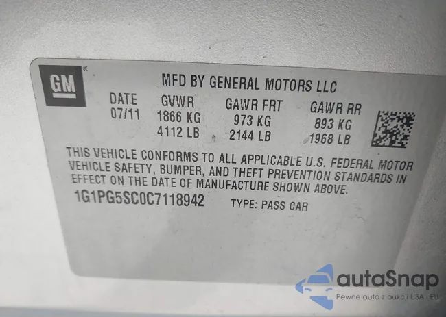 1G1PG5SC0C7118942: 43502683