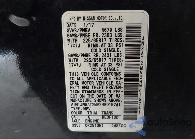 JN8AT2MV2HW015741: 43502704