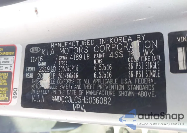 KNDCC3LC5H5036082: 43502850