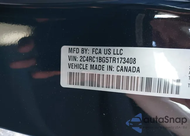 2C4RC1BG5TR173408: 43502302