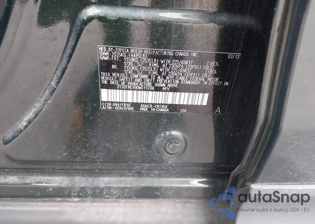 2T3ZFREV9DW011708: 43503507