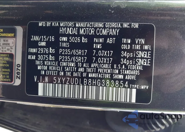 5XYZUDLB8HG383854: 43503557