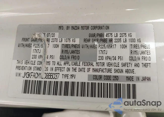 JM3KFACM1L0866037: 43503579