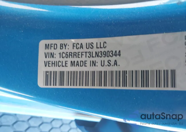 1C6RREFT3LN390344: 43503127