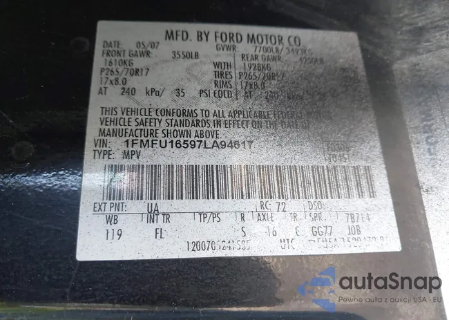 1FMFU16597LA94617: 43503206