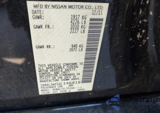 1N4AL3AP1GC146818: 43503226