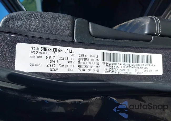 1C4RJEBG7EC255892: 43503291