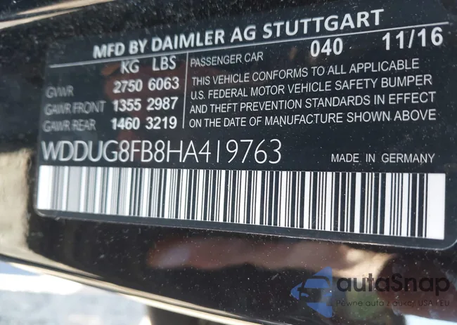 WDDUG8FB8HA419763: 43504456