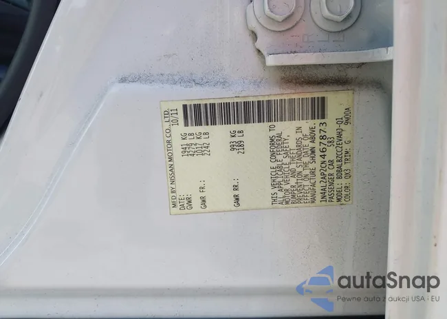 1N4AL2AP2CN467873: 43504469