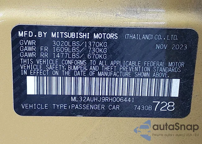 ML32AUHJ9RH006441: 43504651