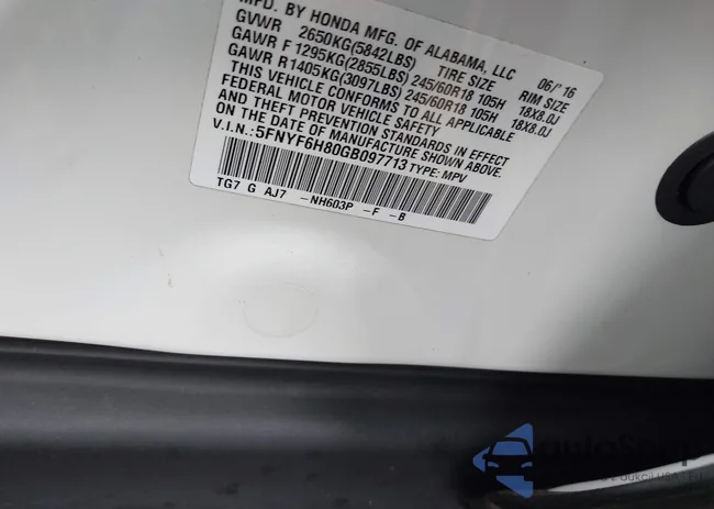 5FNYF6H80GB097713: 43504656