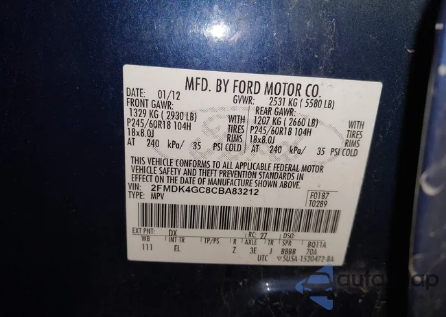 2FMDK4GC8CBA83212: 43504659