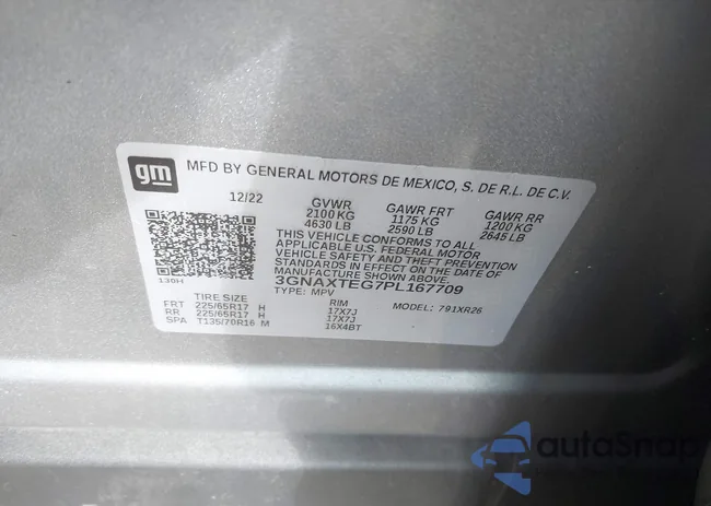 3GNAXTEG7PL167709: 43504704