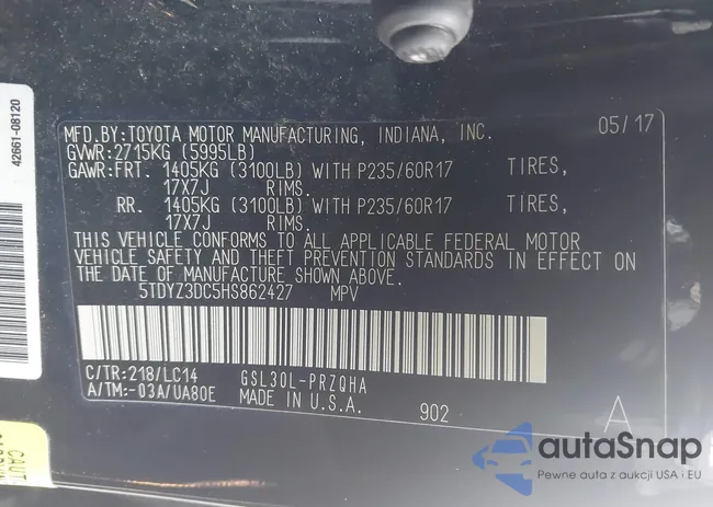 5TDYZ3DC5HS862427: 43504896