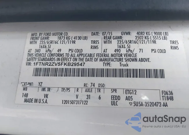 1FTNR2ZV5FKB29547: 43504051