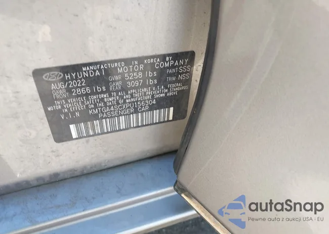 KMTGA4SCXPU156304: 43504149