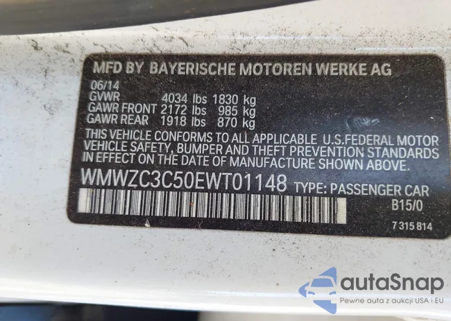 WMWZC3C50EWT01148: 43504181