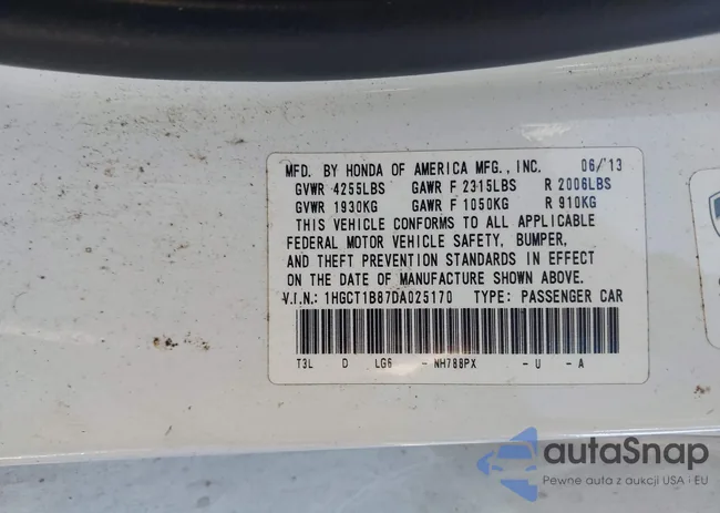 1HGCT1B87DA025170: 43504205