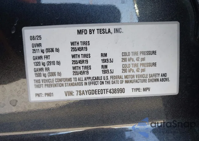 7SAYGDEE0TF438990: 43504288