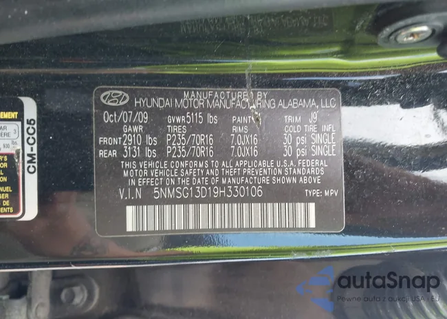 5NMSG13D19H330106: 42507637