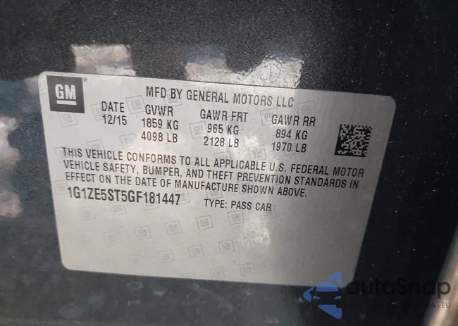 1G1ZE5ST5GF181447: 42507817