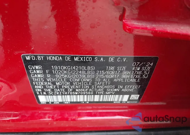 3CZRZ1H70SM709560: 42507871