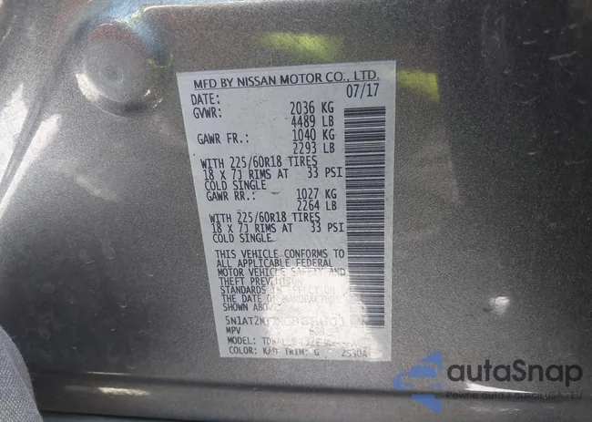 5N1AT2MT1HC866601: 42507887