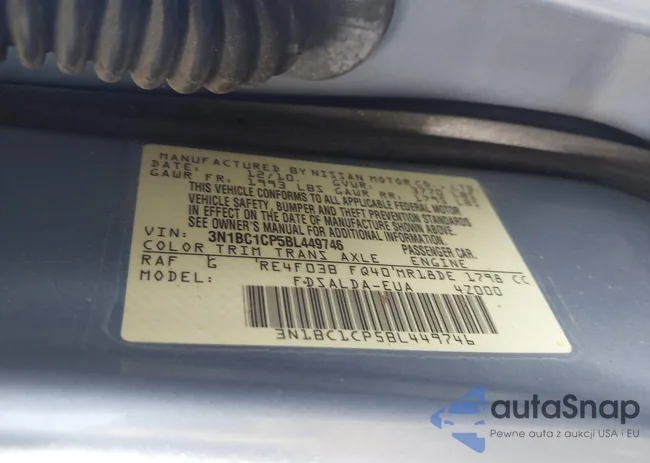 3N1BC1CP5BL449746: 42508646