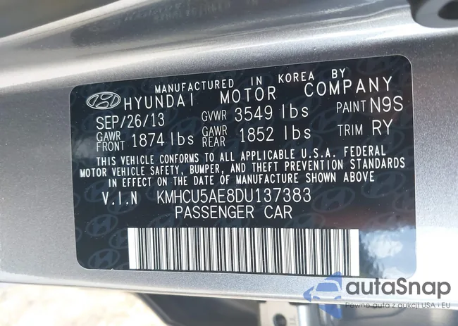 KMHCU5AE8DU137383: 42508416