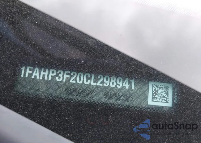1FAHP3F20CL298941: 42508461