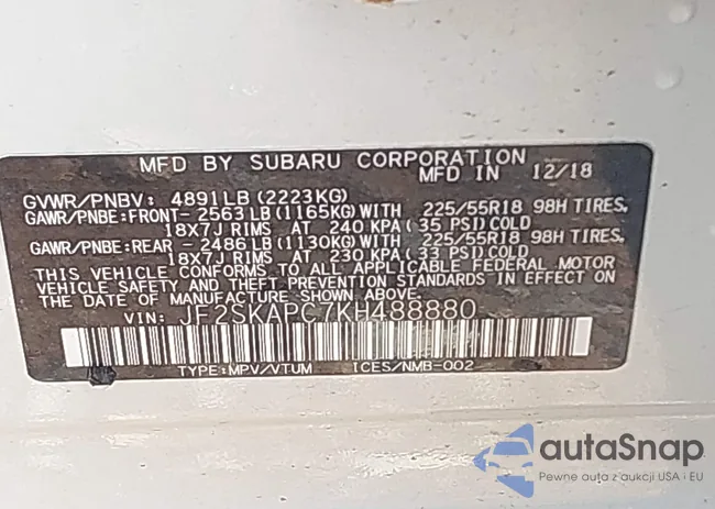 JF2SKAPC7KH488880: 42509648