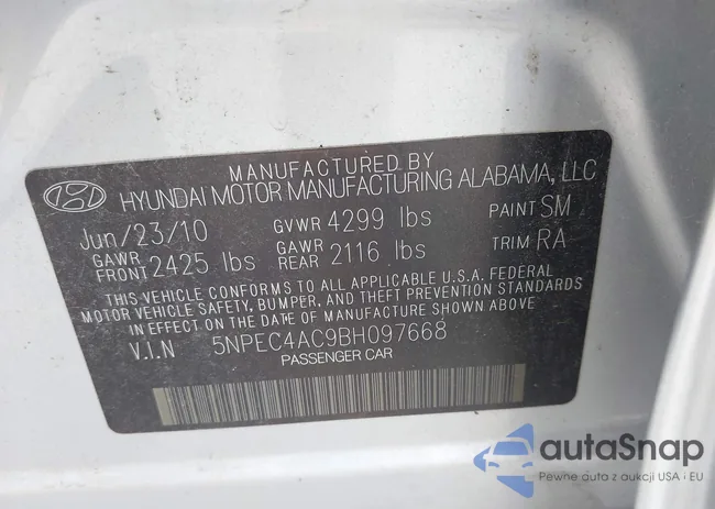 5NPEC4AC9BH097668: 42509817