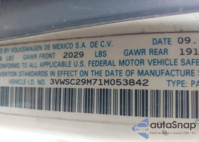 3VWSC29M71M053842: 42509351