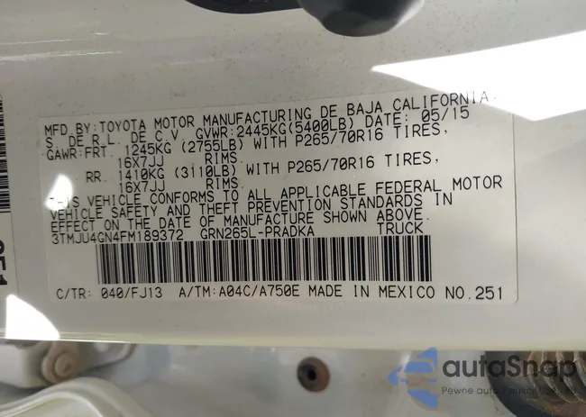 3TMJU4GN4FM189372: 42510992