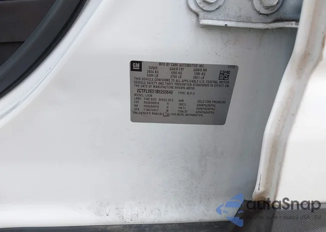 2CTFLVE51B6293649: 42510237