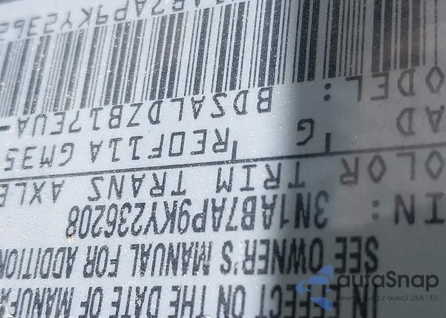 3N1AB7AP9KY236208: 42511613