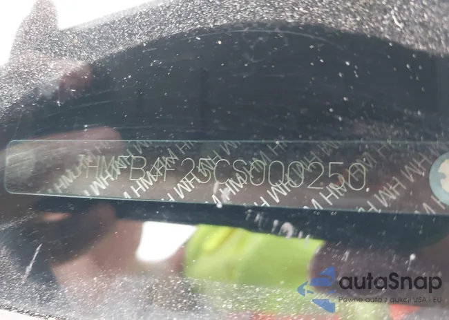 JHMFB4F25CS000250: 42511687